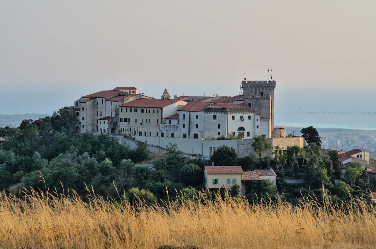 Blick auf die Küste von Castiglioncello
