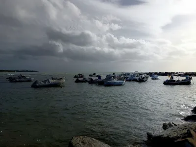 Veduta della costa di Castiglioncello